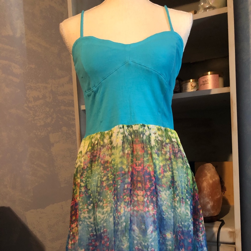 Aeropostale water colour dress